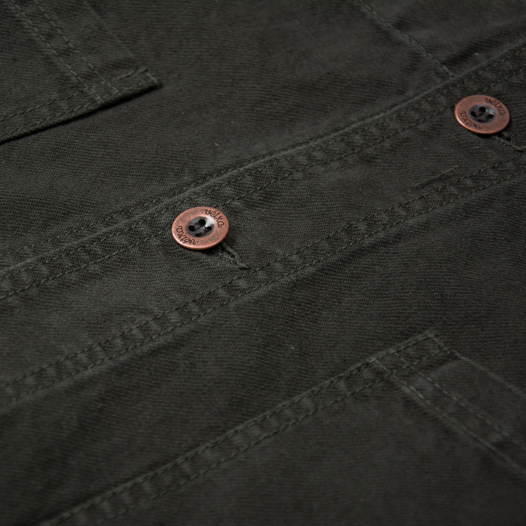 Vetra Twill Workwear Jacket Style 5c - Dark Khaki 4