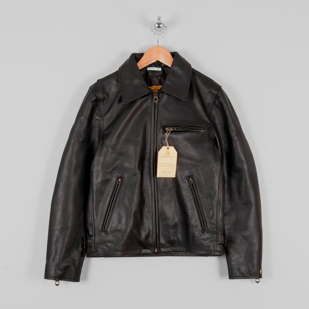 Shangri La Heritage Varenne Leather Jacket MKII - Black 1