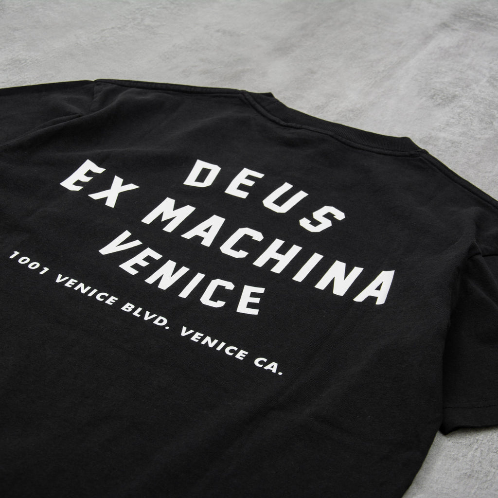 Deus ex Machina Venice Skull Tee - Black 2