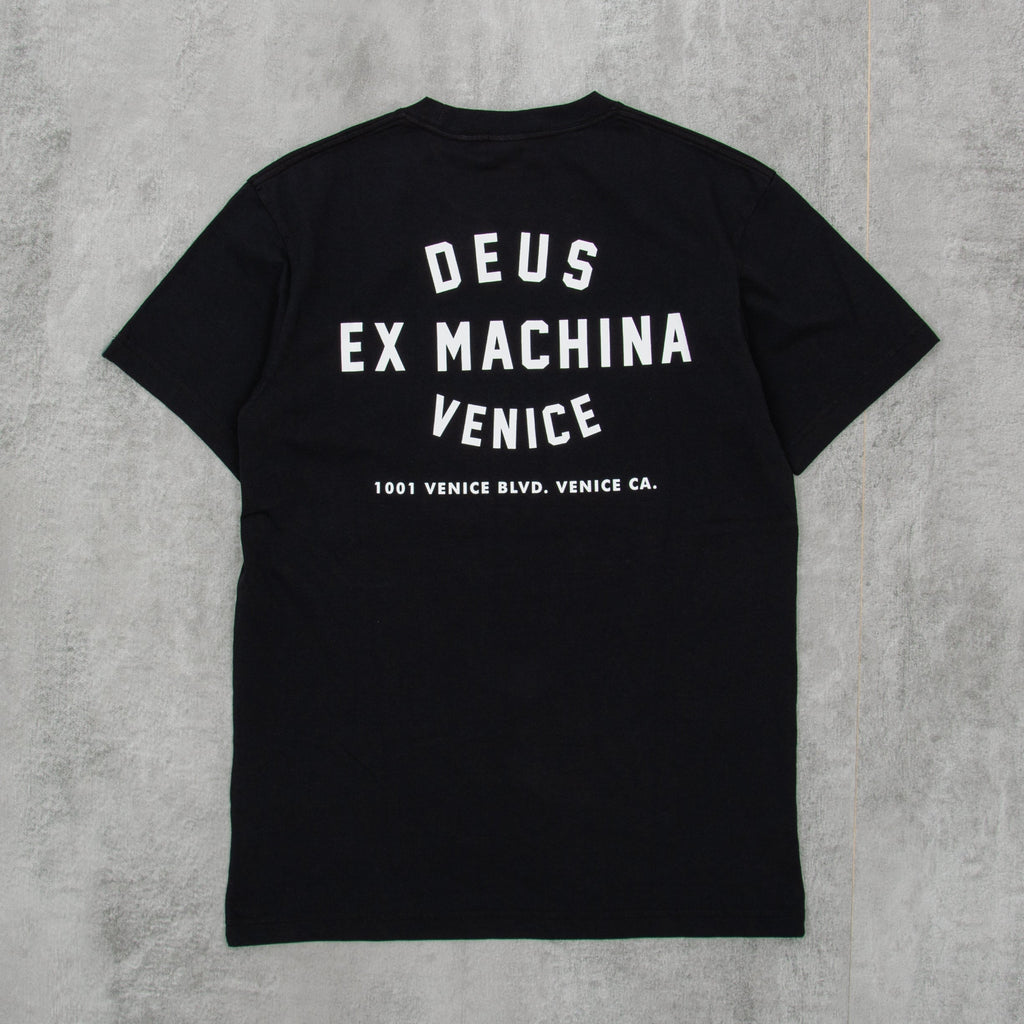 Deus ex Machina Venice Skull Tee - Black 3