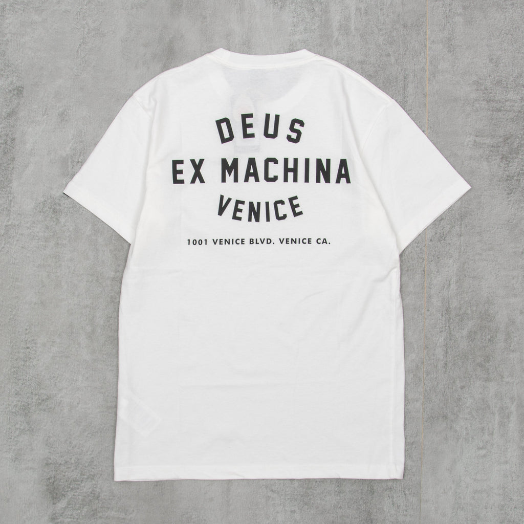 Deus ex Machina Venice Skull Tee - White 3