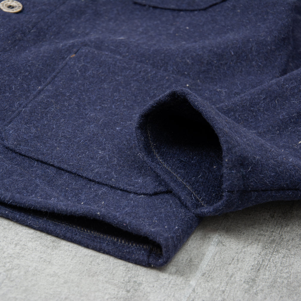 Le Laboureur Wool Work Jacket - Navy 4